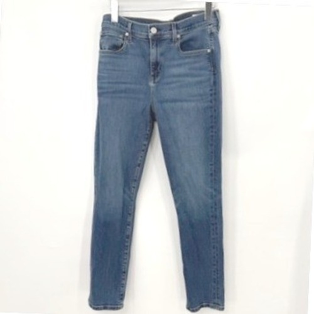 AYR The Stir Jeans Women 30L High Rise Skinny Blue‎ Denim Cotton Blend
